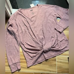 NWT Desert Rose V-Neck Sweater